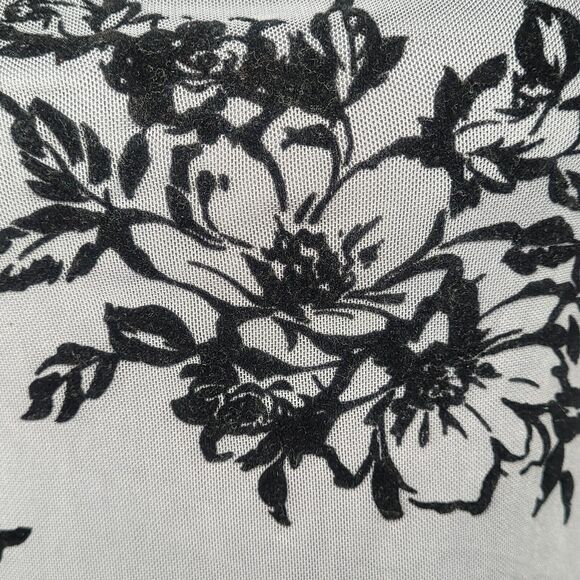 Vintage Velvet Burnout Jumpsuit - Picture 2 of 8